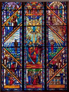 Stained glass window from Tuskegee University