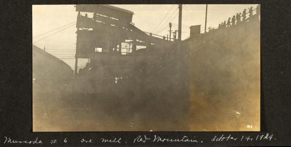 Muscoda number 6 ore mine, 1924