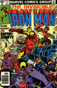 Cover of Iron Man comic