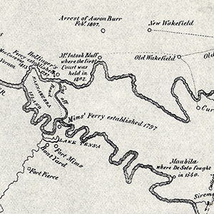 Meeting of the Tombigbee and Alabama Rivers, southwestern Alabama